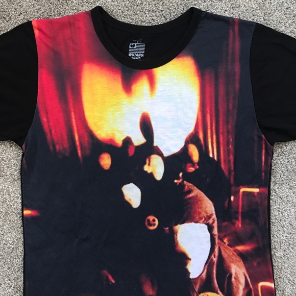 🔴 Wu-Tang Shirt Size Large 36 Chambers Rare WuTang Rza Gza ODB Ghostface Killah - Picture 2 of 12